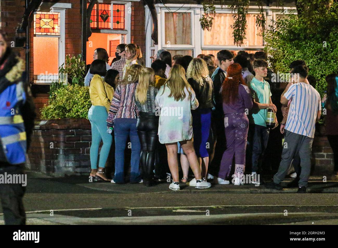 9th September 2021. Adrian Road, Halliwell, Bolton. Night filming for