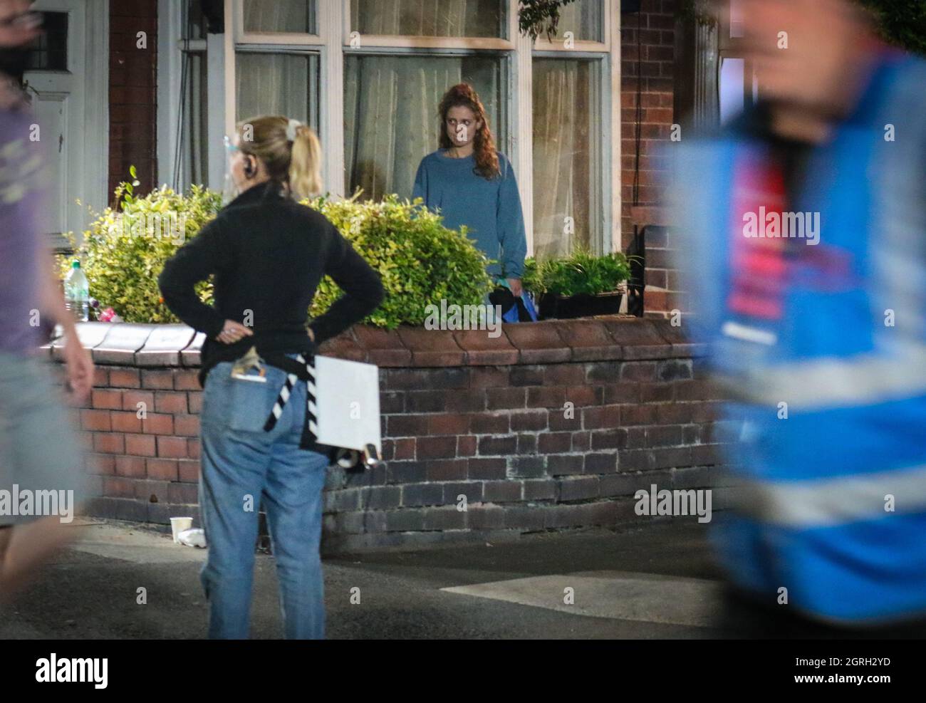 6th September 2021. Adrian Road, Halliwell, Bolton. Night filming for