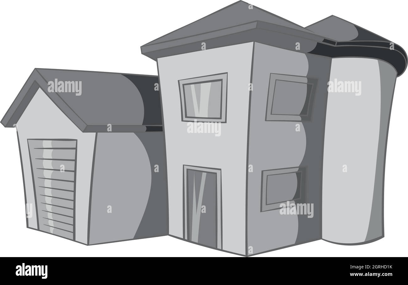 Big brick building Cut Out Stock Images & Pictures - Alamy