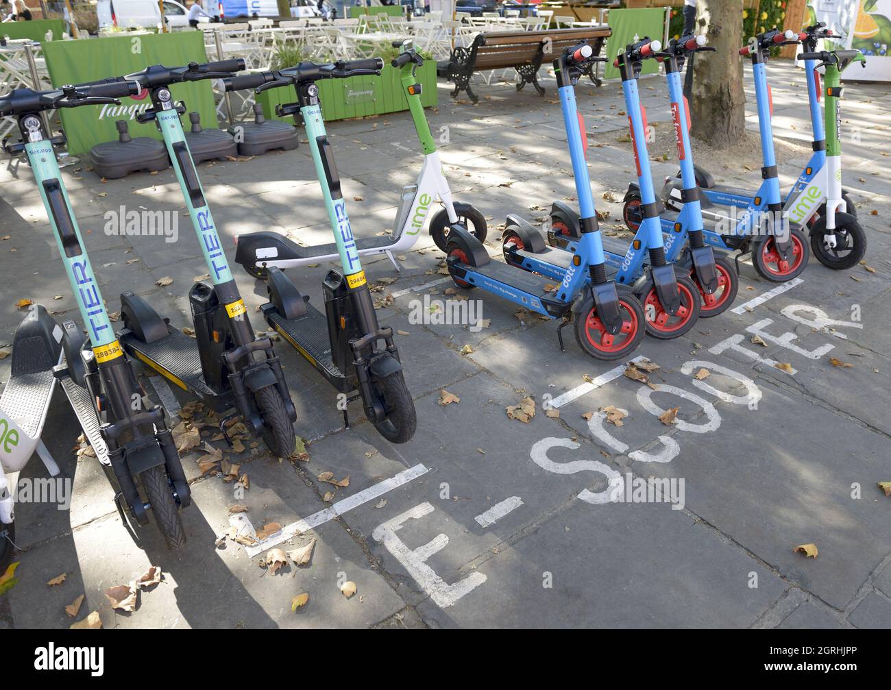 Rental e scooter hires stock photography and images Alamy