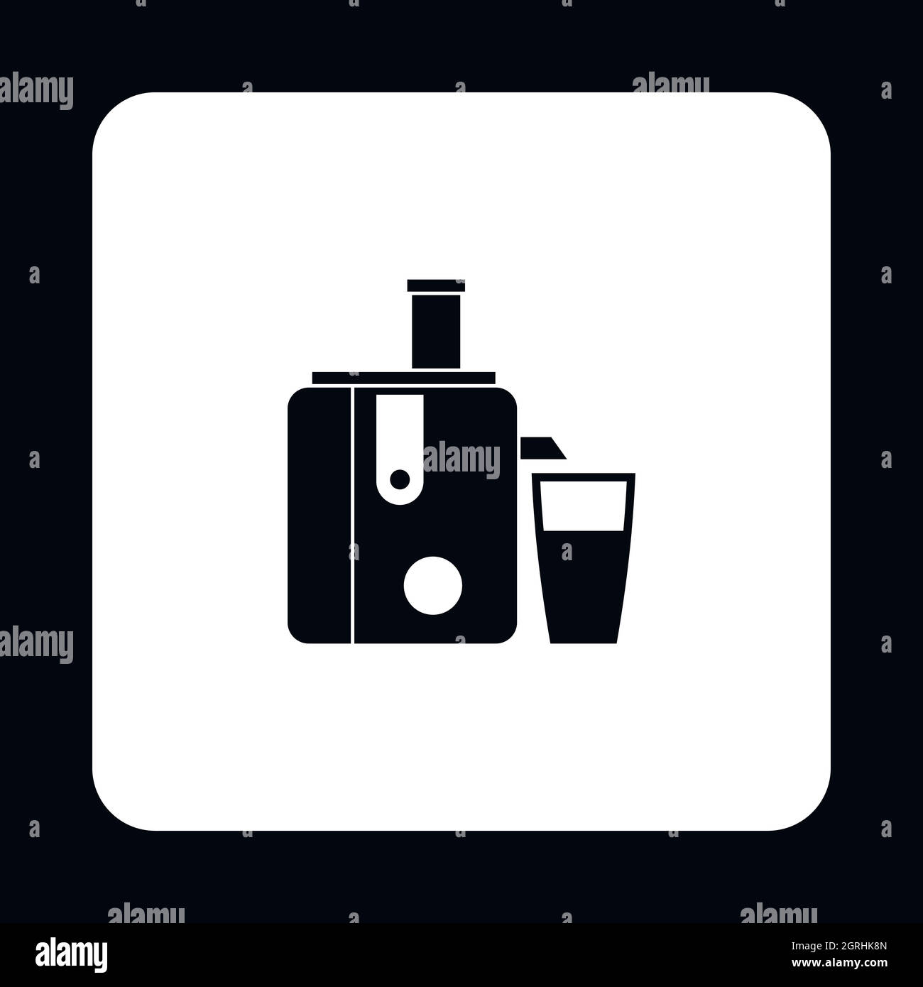 Juicer icon, simple style Stock Vector