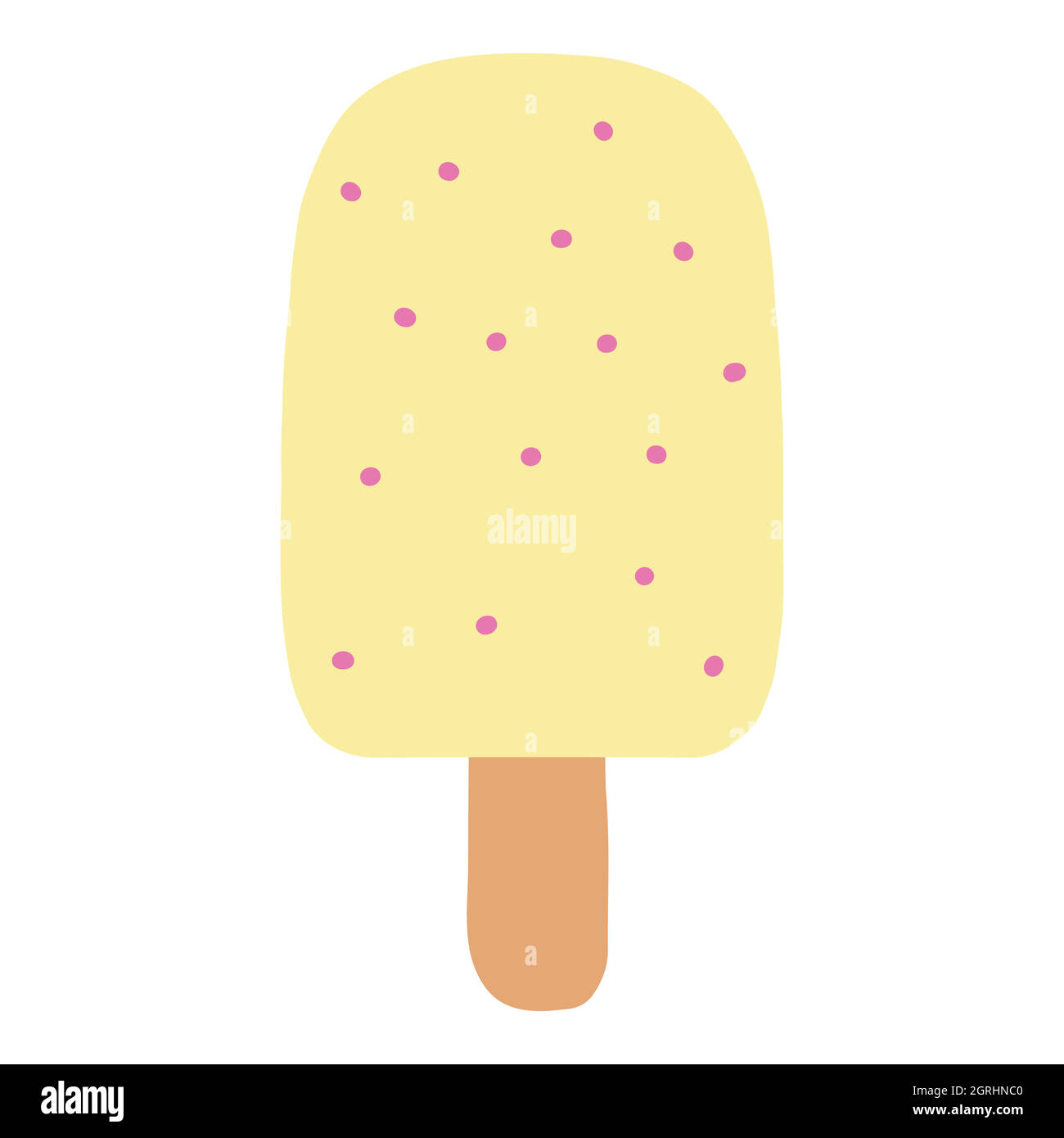 vector illustration of ice cream on a white background, isolated. icon ...