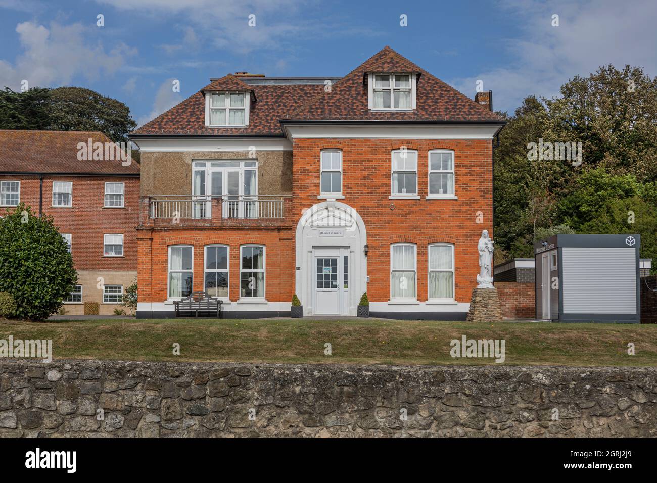 The Marist Convent at 55 Seabrook Road, Hythe, Kent Stock Photo Alamy