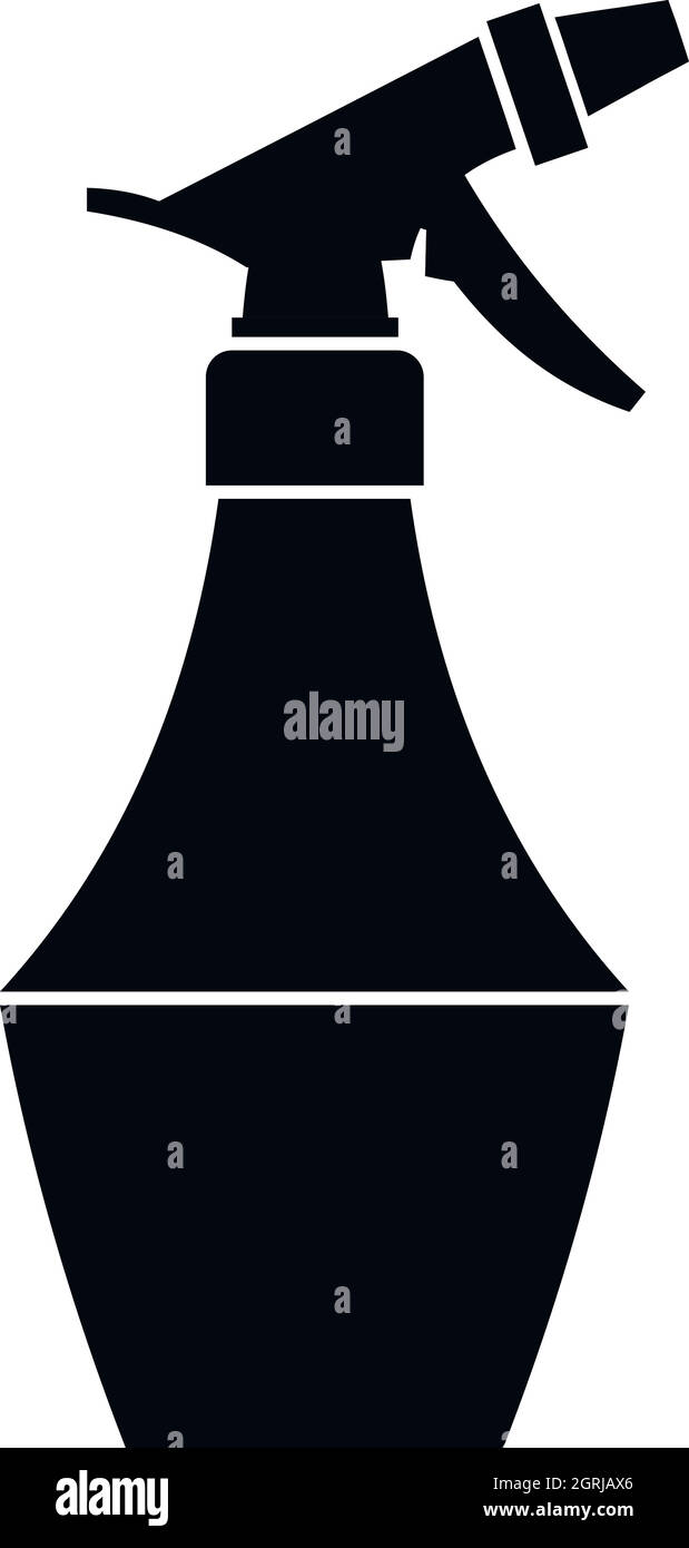 Spray bottle trigger plastic Stock Vector Images - Alamy