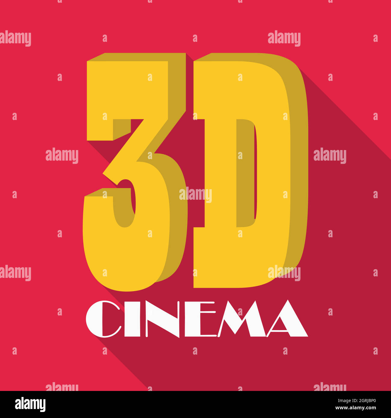 Cinema icon, flat style Stock Vector Image & Art - Alamy