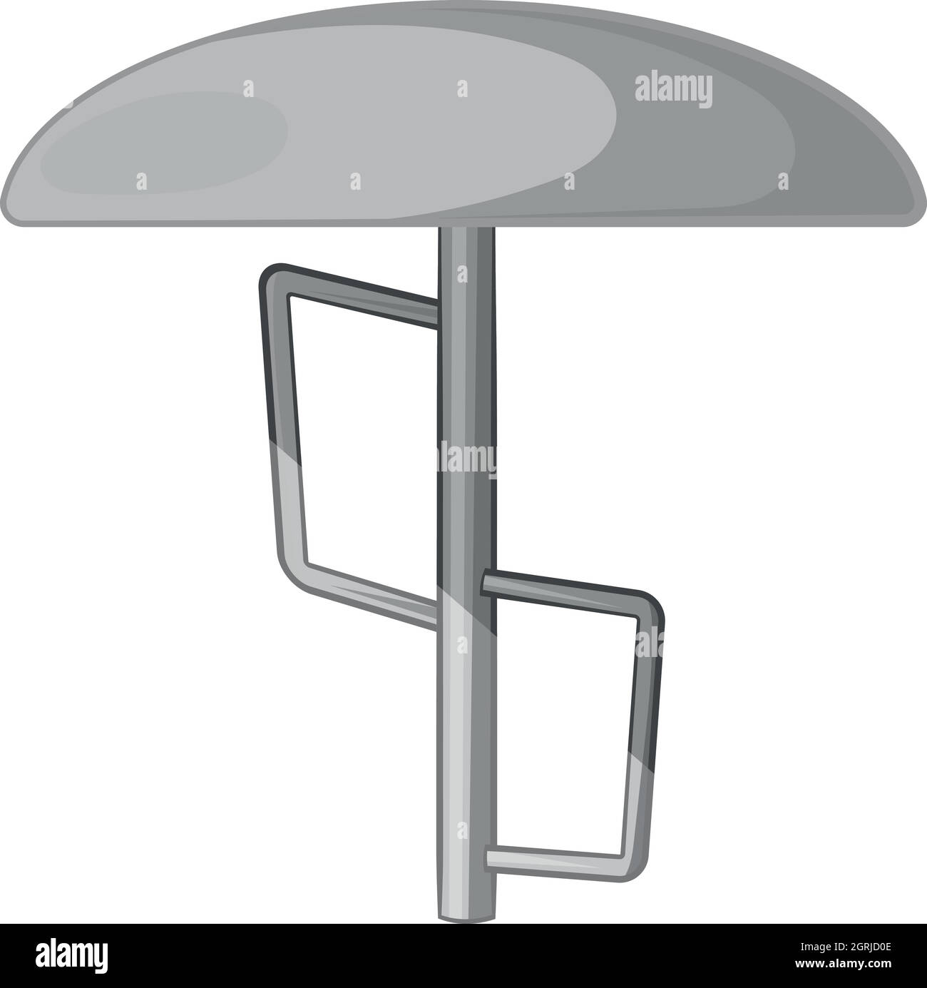 Plauground umbrella icon, black monochrome style Stock Vector Image ...
