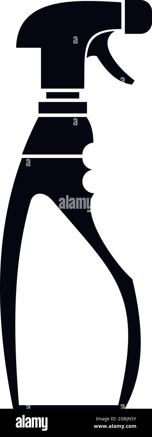 Sprayer bottle icon, simple style Stock Vector