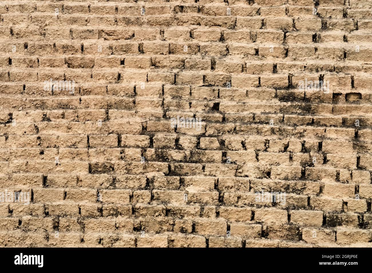 Full Frame Shot Of Stone Wall Stock Photo