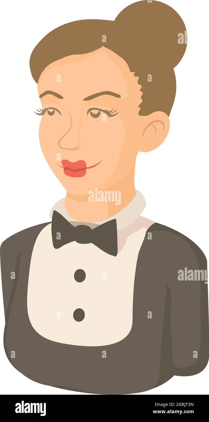 Maid icon, cartoon style Stock Vector Image & Art - Alamy