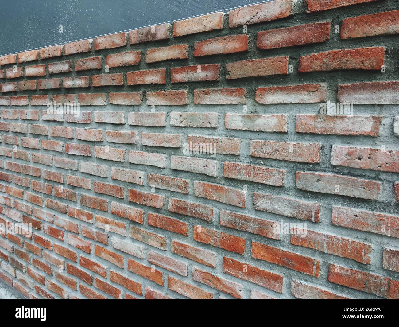 Full Frame Shot Of Brick Wall Stock Photo