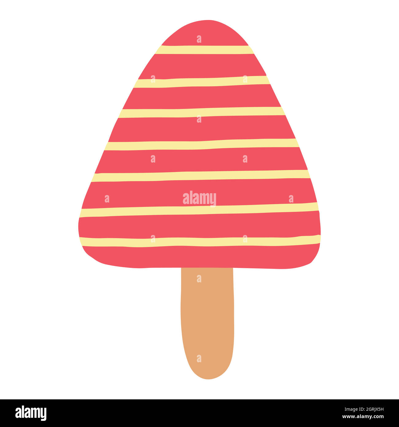 vector illustration of ice cream on a white background, isolated. icon ...