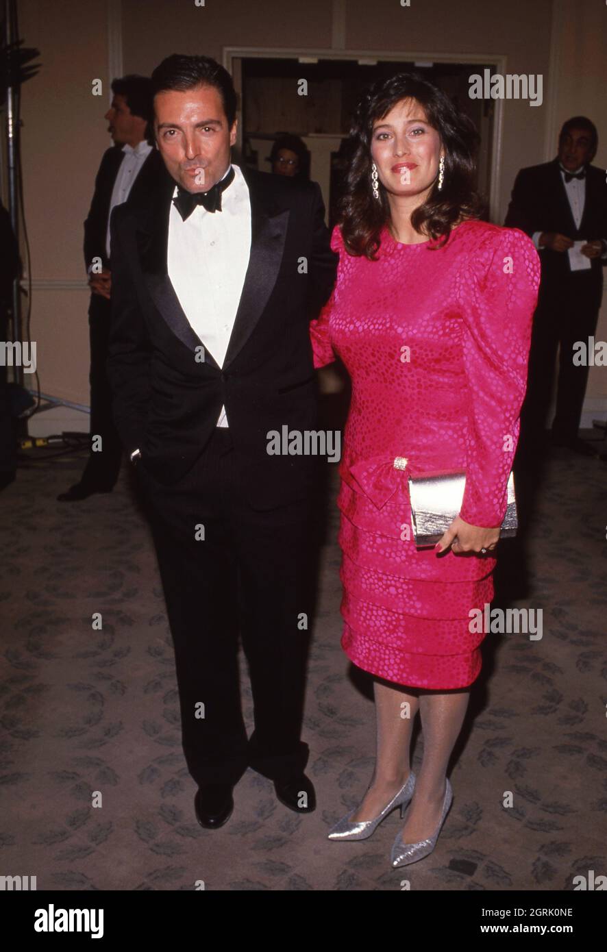 Armand Assante and wife 1989 Credit Ralph Dominguez/MediaPunch Stock