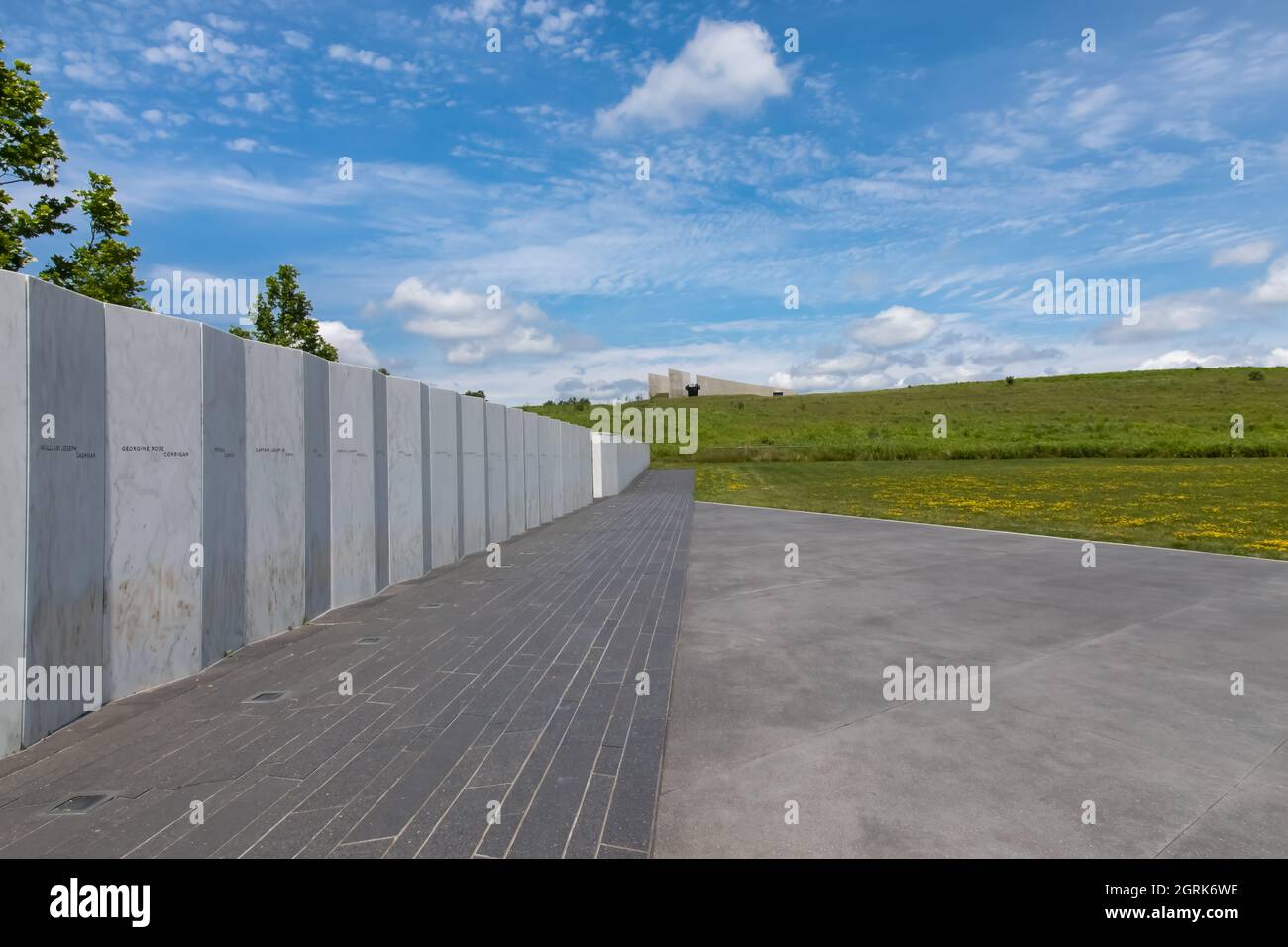 SHANKSVILLE PA, UNITED STATES Jul 10, 2021 The Flight 93 National