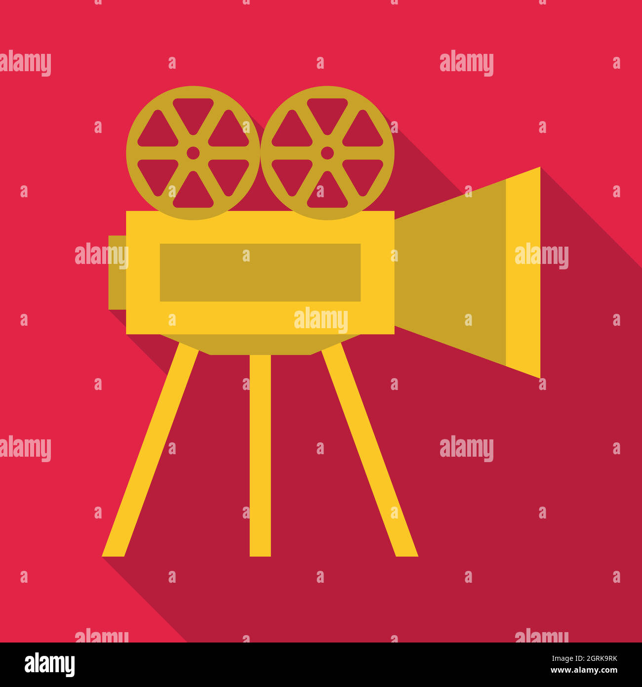 Camera icon, flat style Stock Vector Image & Art - Alamy
