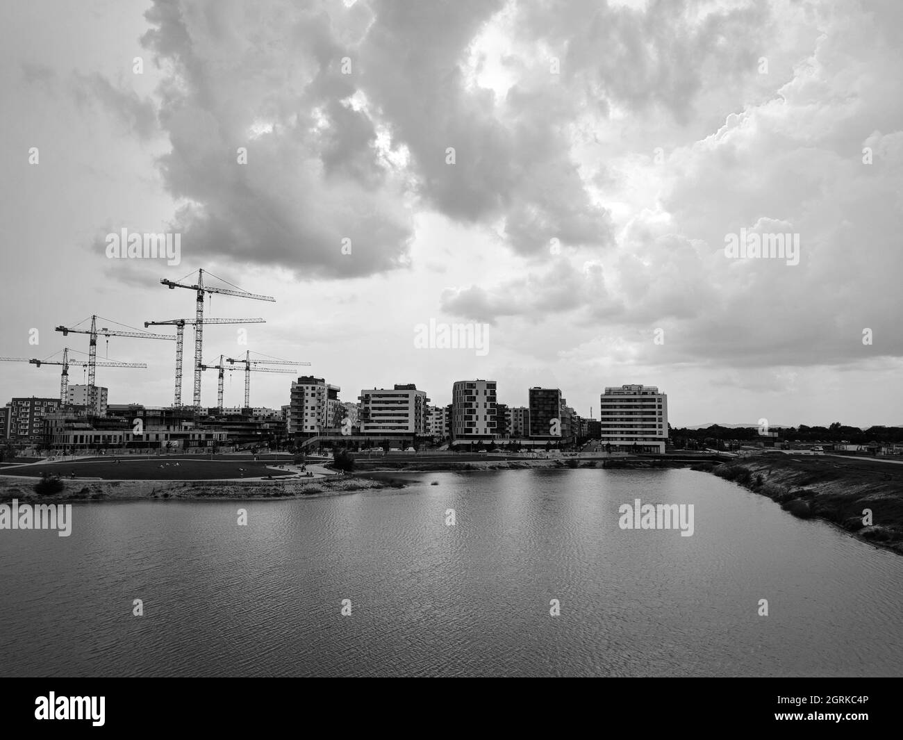 Black And White City High Resolution Stock Photography and Images - Alamy