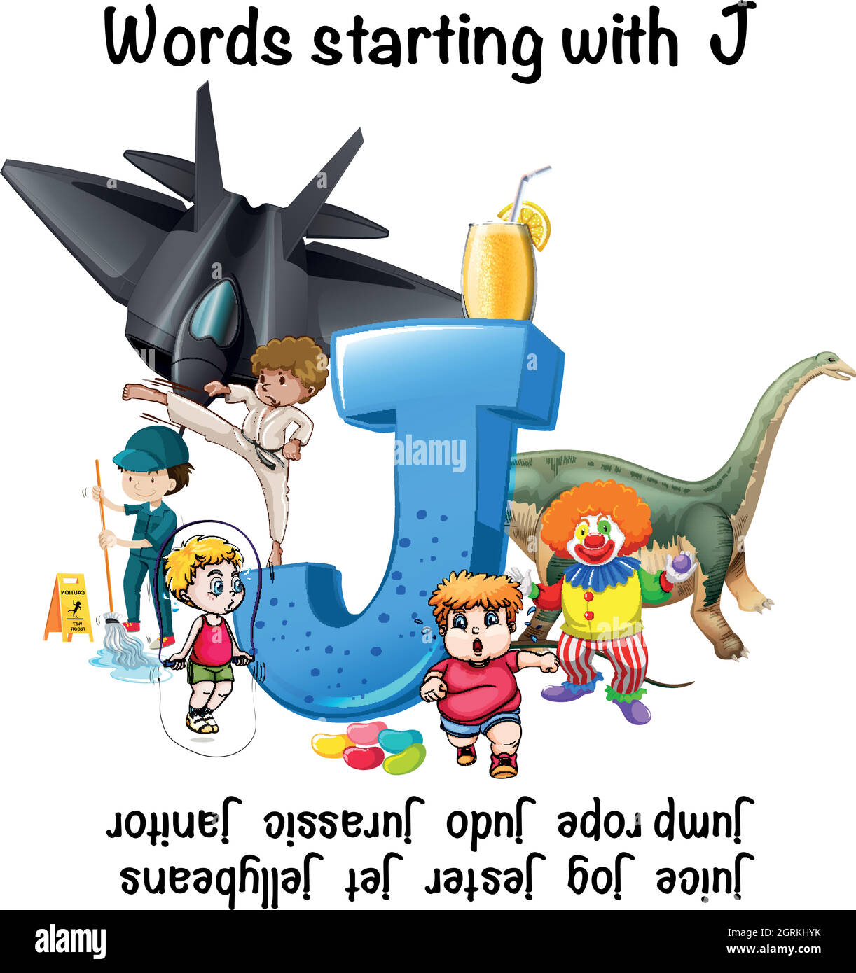 J design Stock Vector Images Alamy