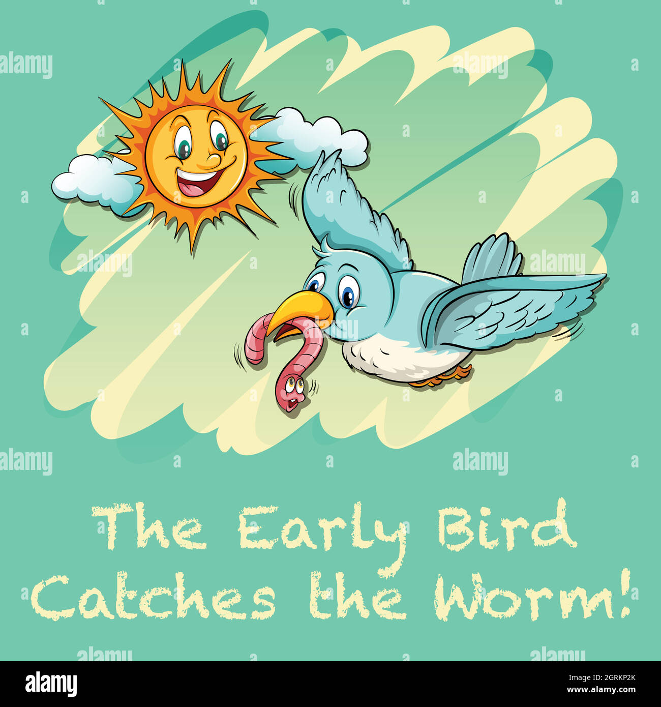 Birds catch. The early Bird catches the worm. An early Bird catches. Early Bird gets the worm.