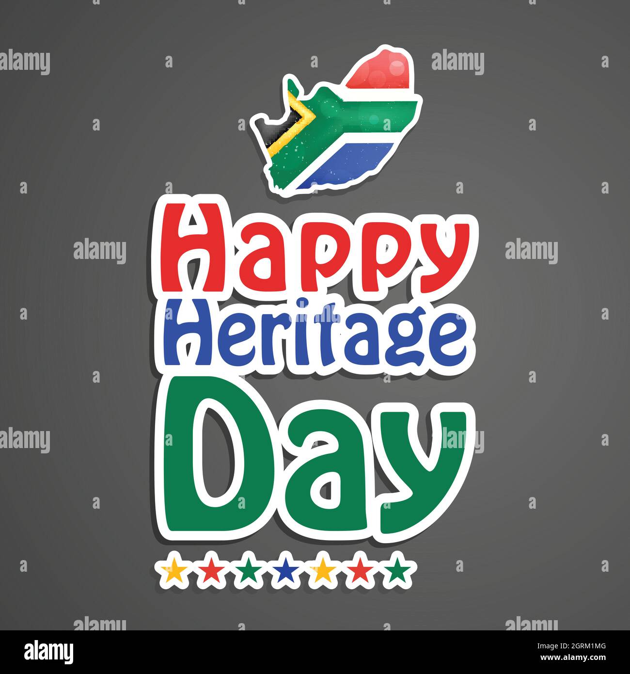 Heritage day south africa flags hi-res stock photography and images - Alamy