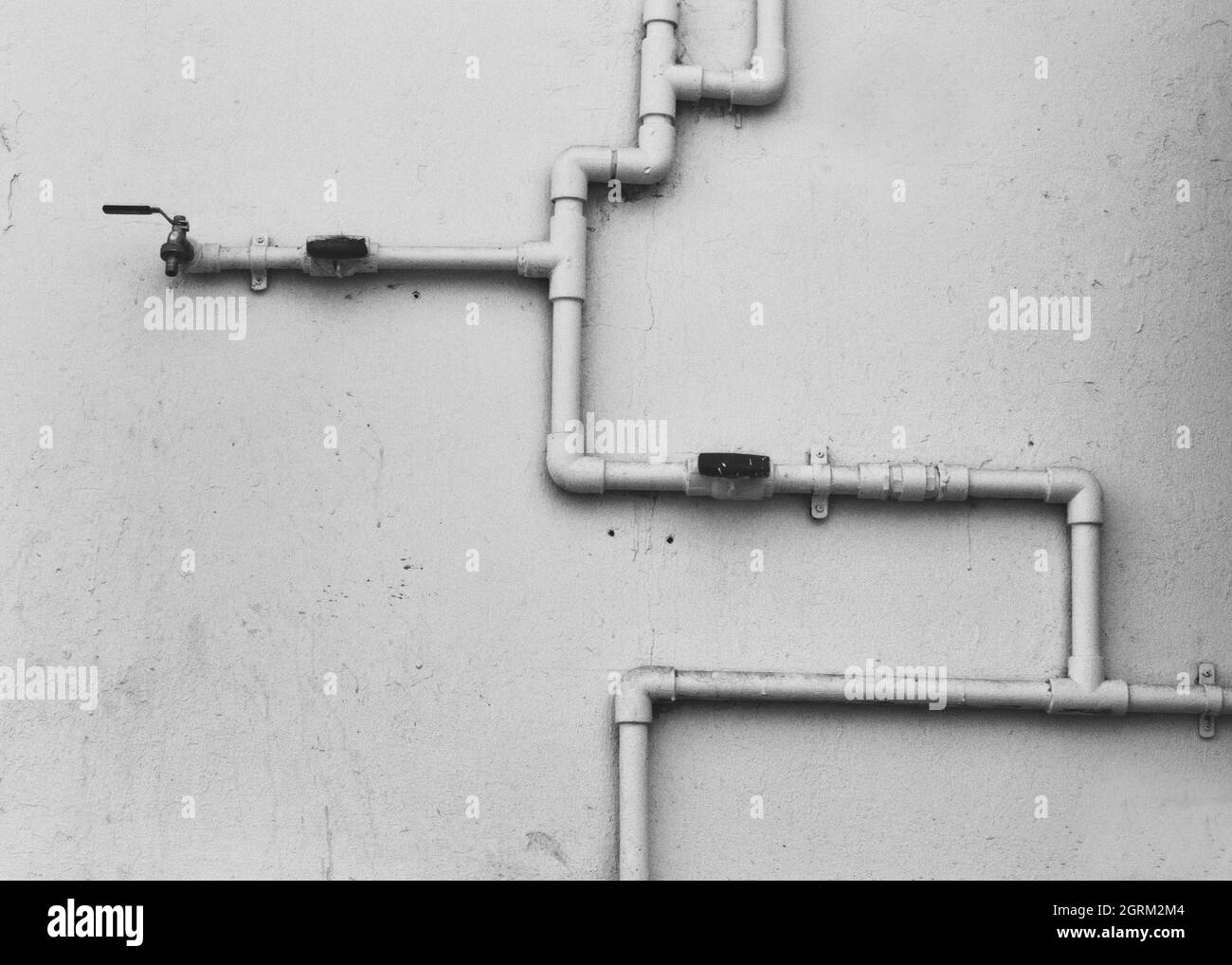 Connection Of Pipes Black and White Stock Photos & Images Alamy