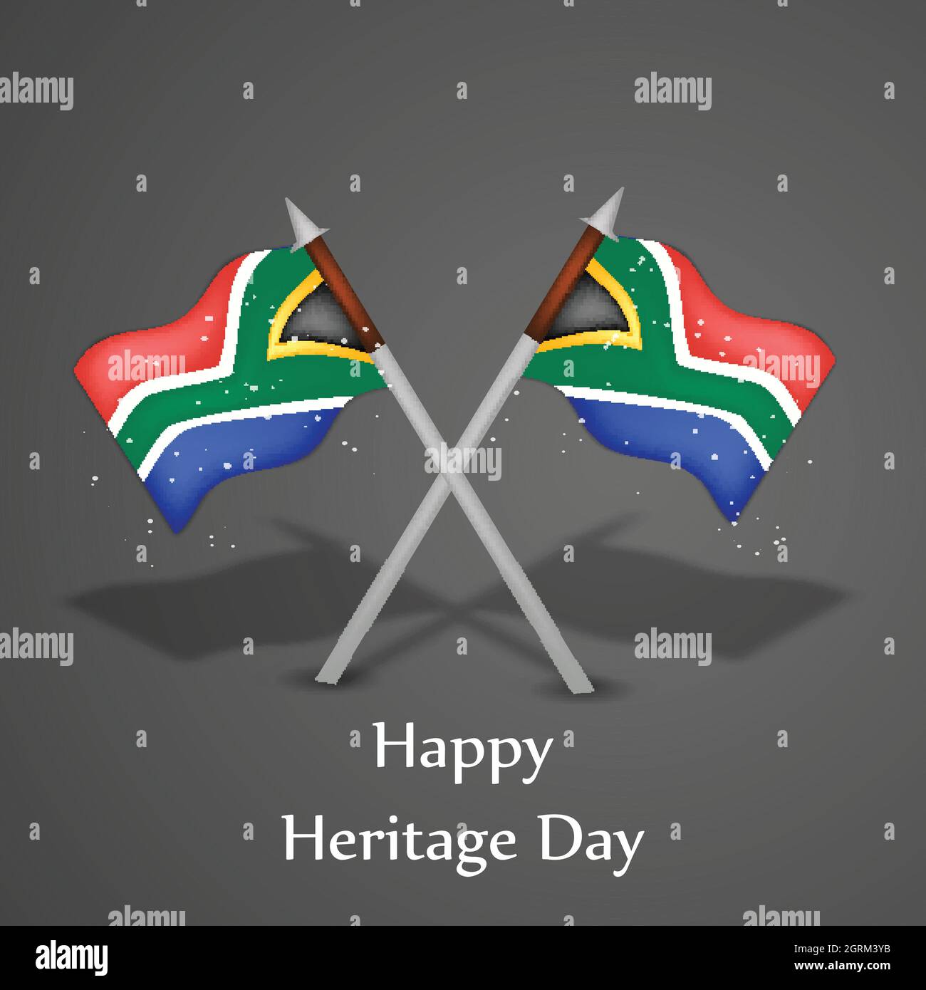 Heritage day south africa flags hi-res stock photography and images - Alamy