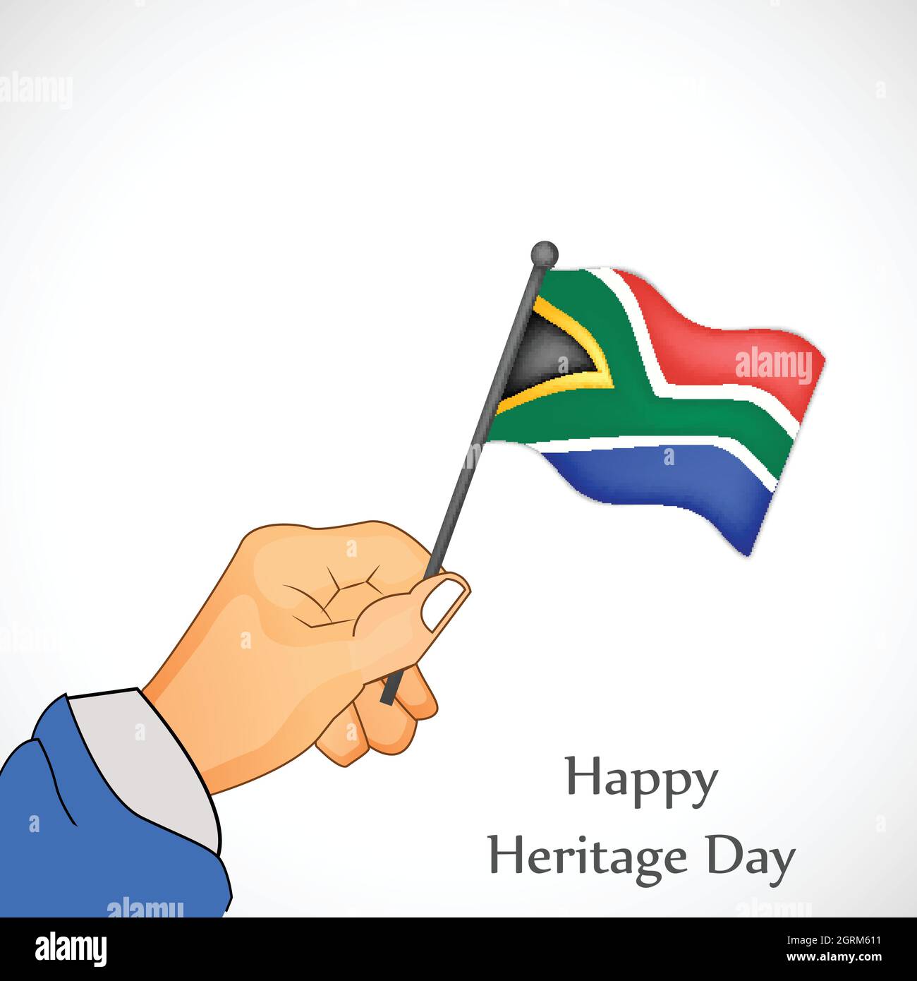 Heritage day south africa flags hi-res stock photography and images - Alamy