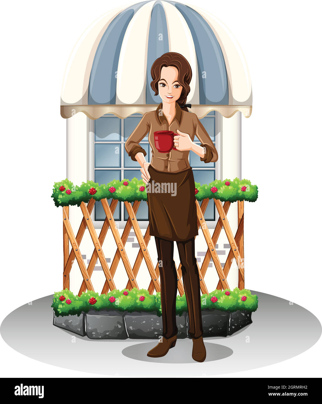 Front room in house Stock Vector Images - Alamy