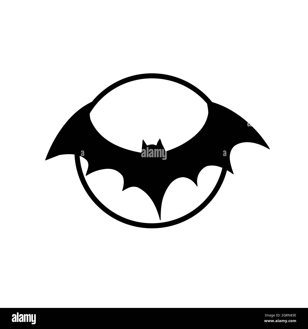 collection bat logo or bat icon for for halloween, Halloween icon set ...