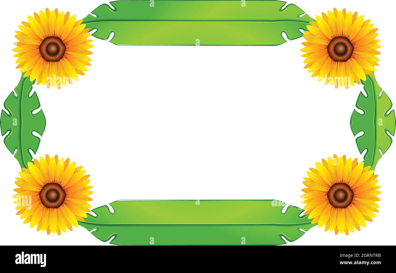 A floral border design Stock Vector Image & Art - Alamy