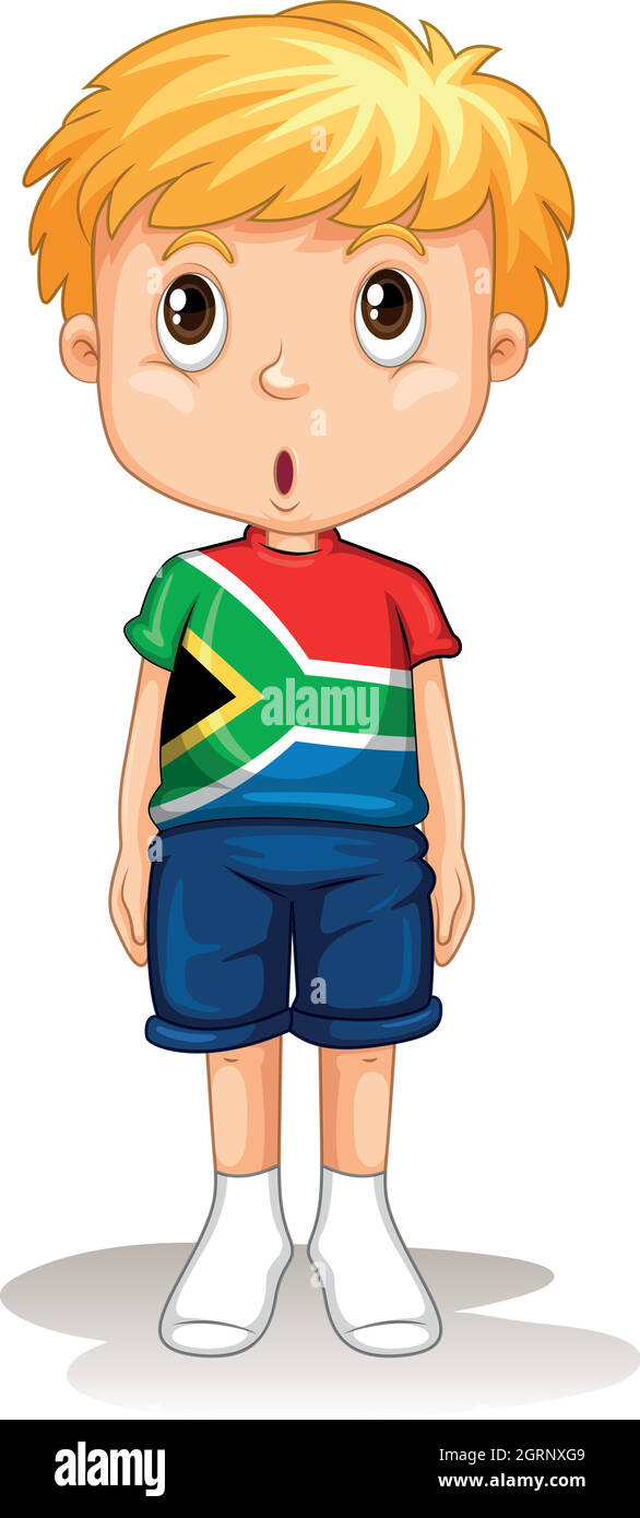Little african boy Stock Vector Images - Alamy