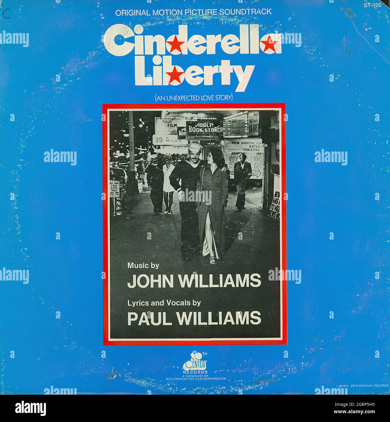 Cinderella Liberty - Vintage Soundtrack Vinyl Album Stock Photo