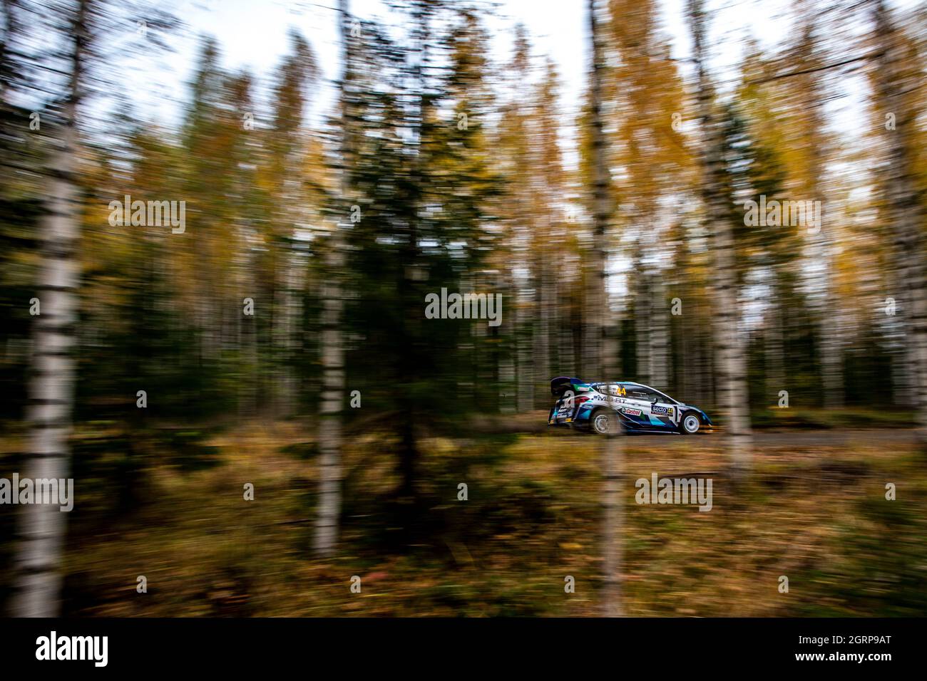 Tim Patterson Rally Jyvaskyla, Finland. 01st Oct, 2021. 44 Greensmith Gus (gbr), Patterson ...
