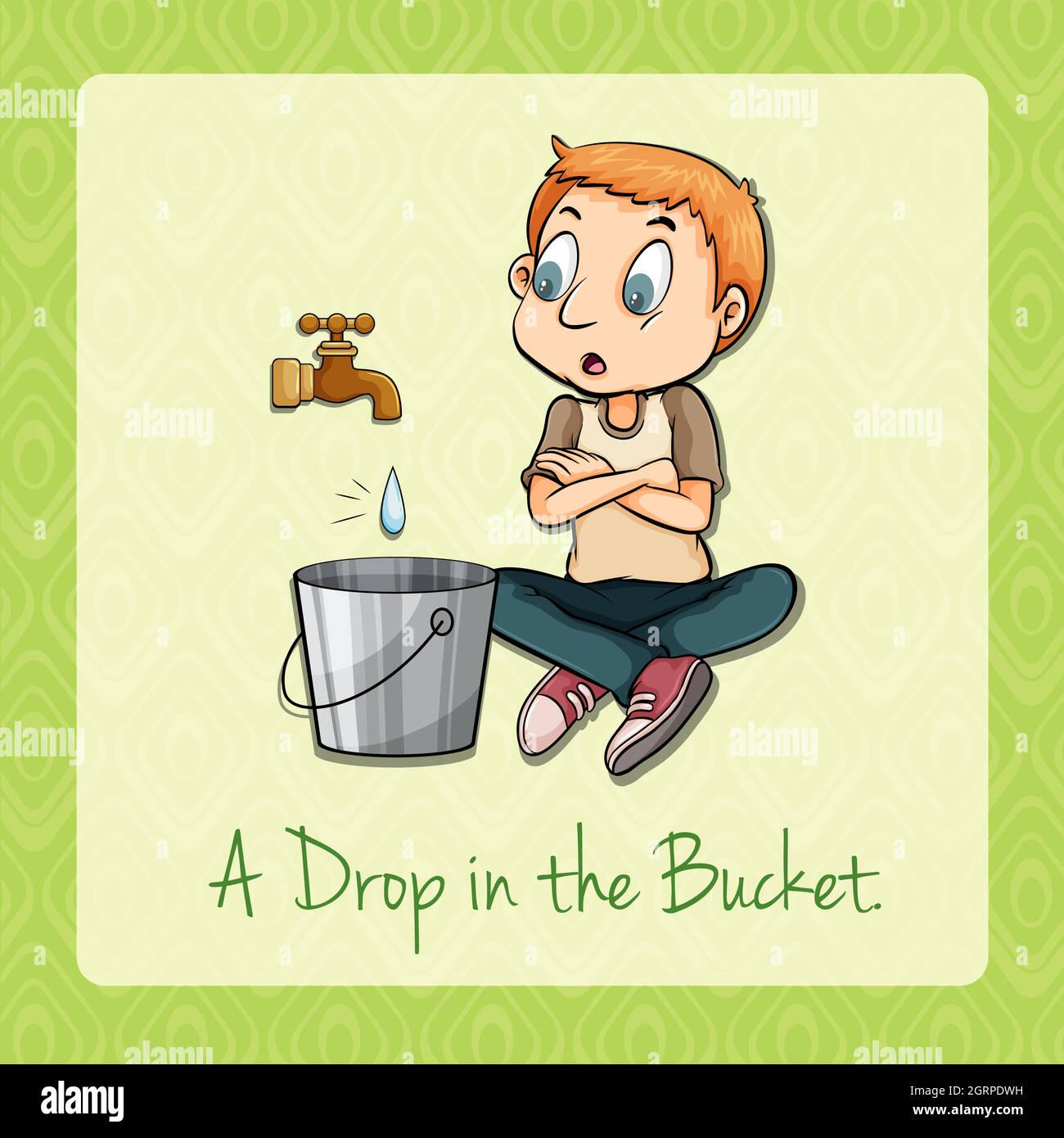 Drop in the world. Drop in the world