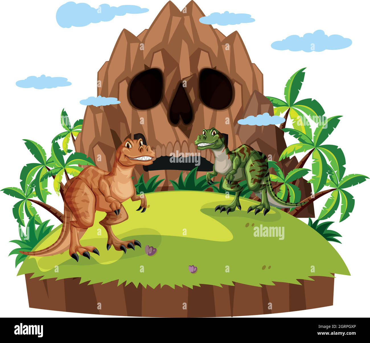 Trex Jogar Jogos De Vídeo - Arte vetorial de stock e mais imagens de Animal  - Animal, Arcaico, Banda desenhada - Produto Artístico - iStock