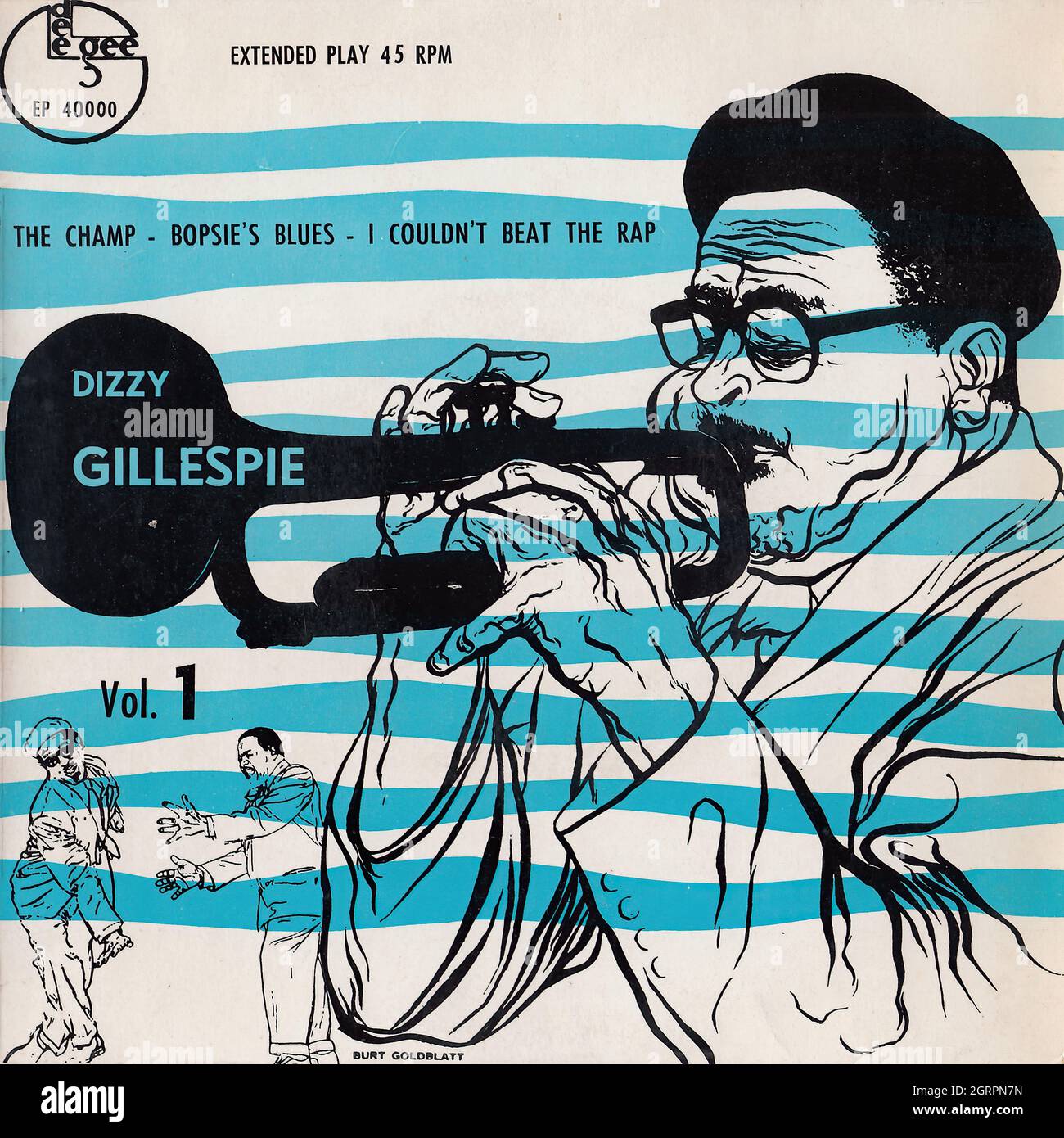 Dizzy gillespie album cover hi-res stock photography and images