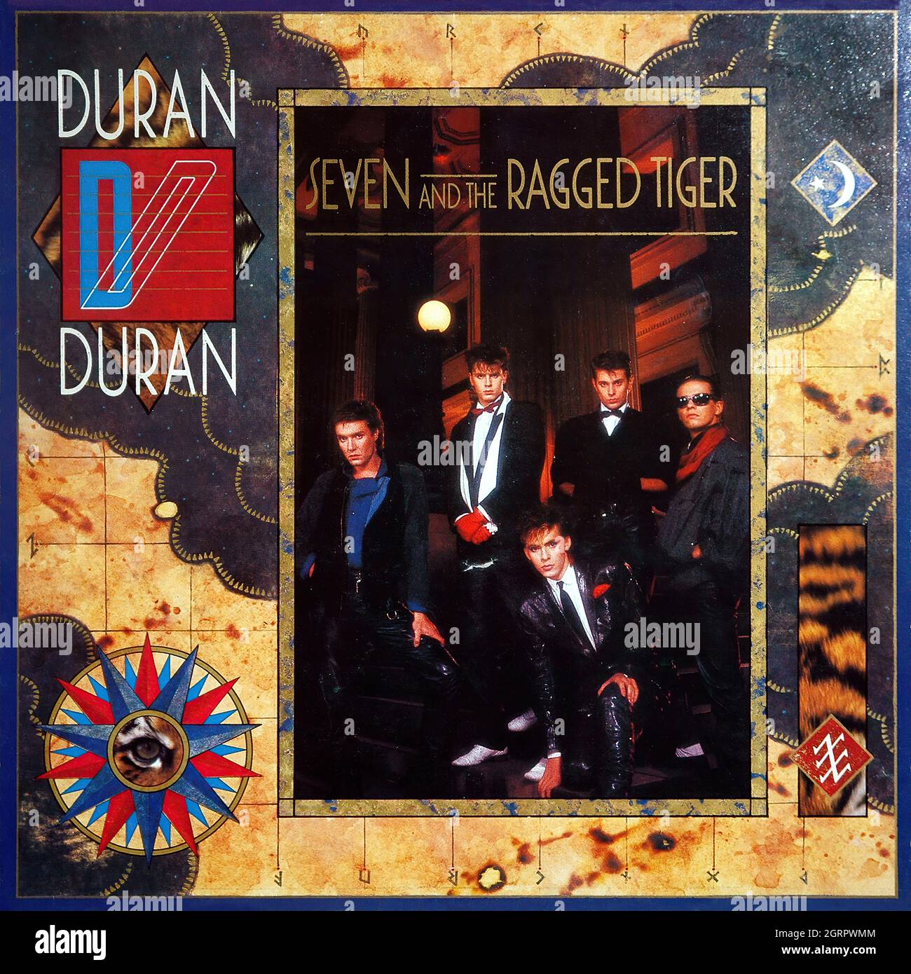 Duran Duran Seven and the Ragged Tiger 1983 Vintage Vinyl 33 rpm record Stock Photo Alamy Duran Duran Seven and the Ragged Tiger 1983 Vintage Vinyl 33 rpm record Stock Photo Alamy
