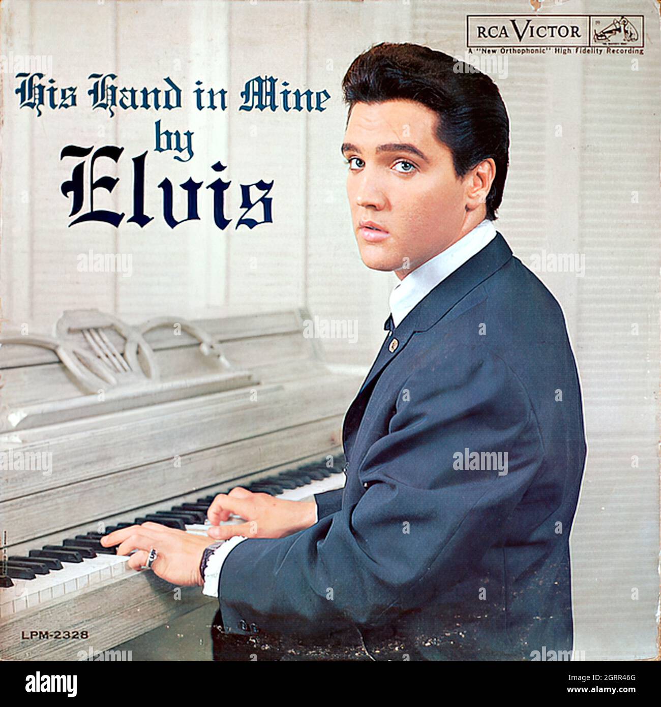 Elvis Presley - His Hand in Mine by Elvis 1960 - Vintage Vinyl 33
