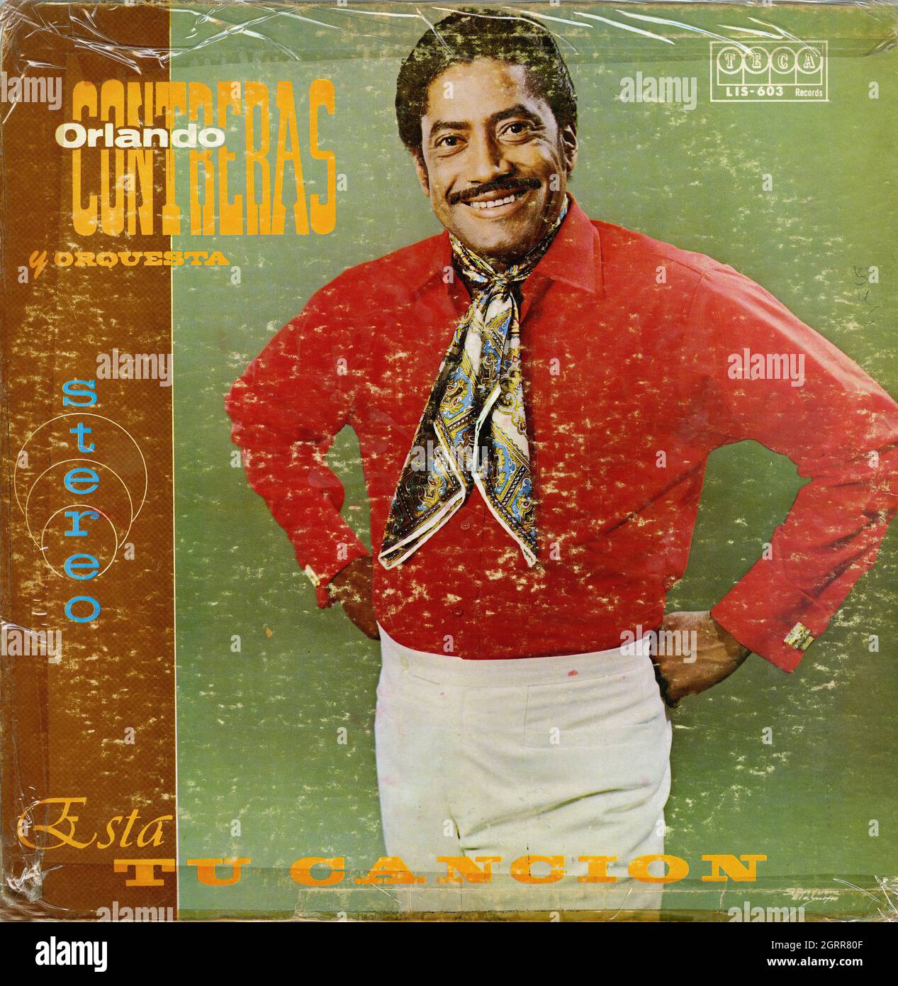 Orlando Contreras - Esta Tu Cancion -  Vintage Vinyl Album Stock Photo