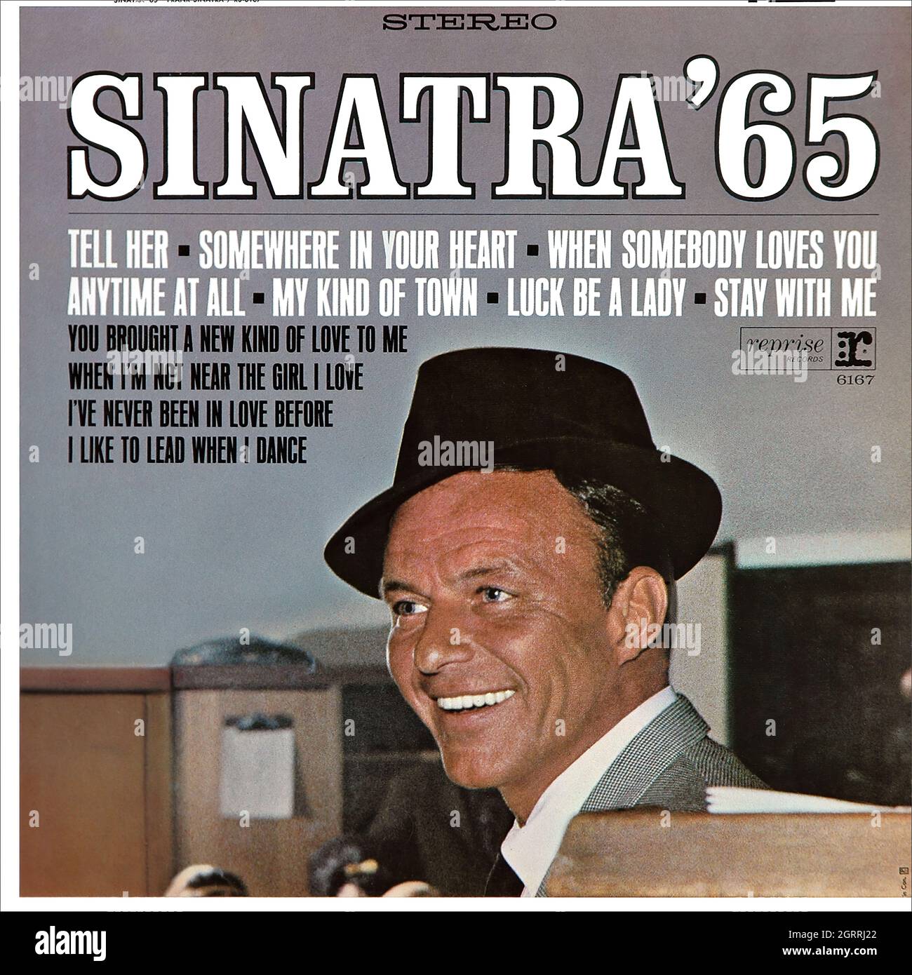 Frank Sinatra -  Sinatra '65  1965  - Vintage Vinyl 33 rpm record Stock Photo