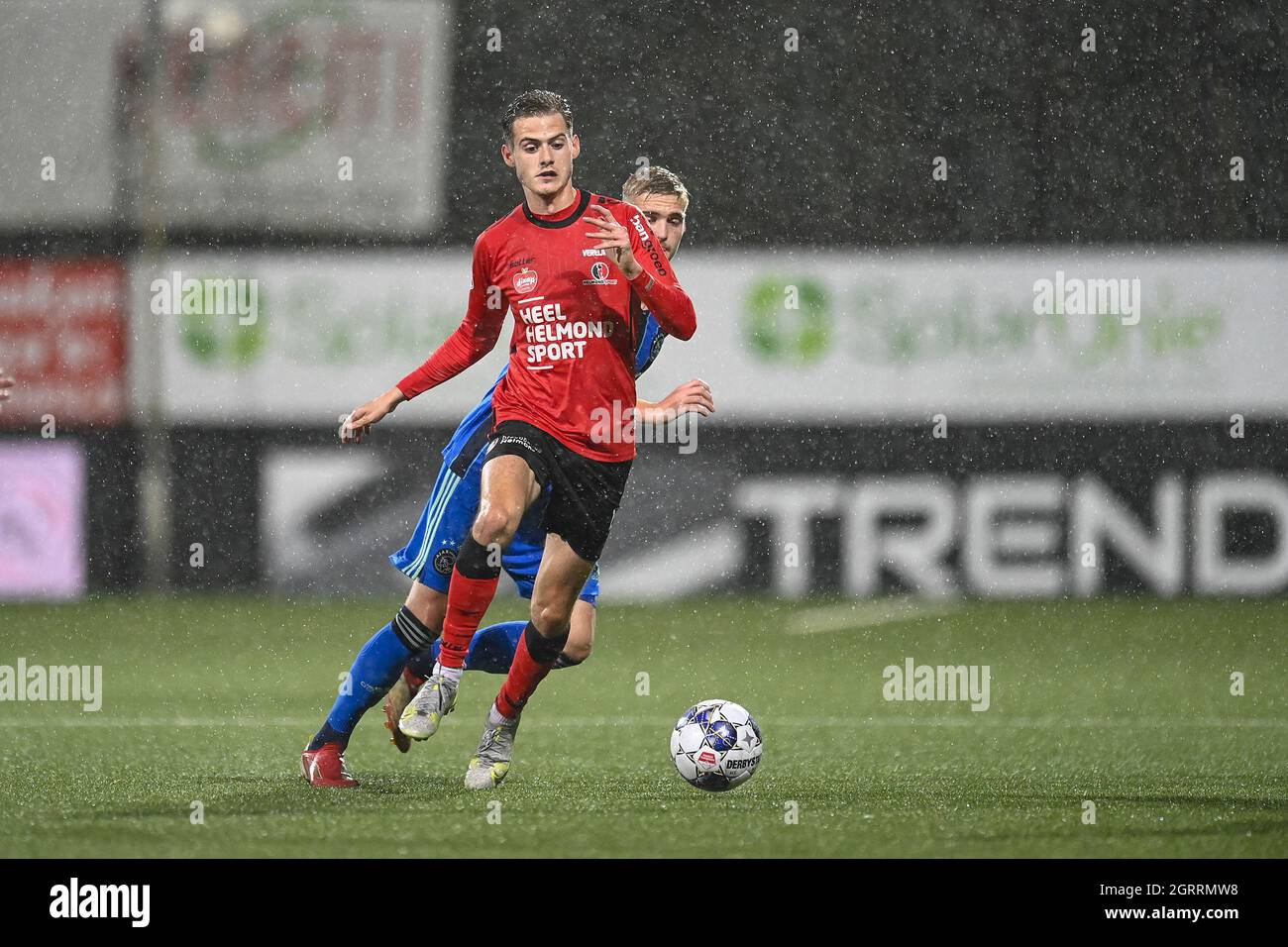 Helmond 01 10 2021 Solarunie Stadium Dutch Keuken Kampioen Divisie Football Season 2021 2022 Helmond Sport Jong Ajax During The Match Helmond Sport Player Sander Vereijken Photo By Pro Shots Sipa Usa