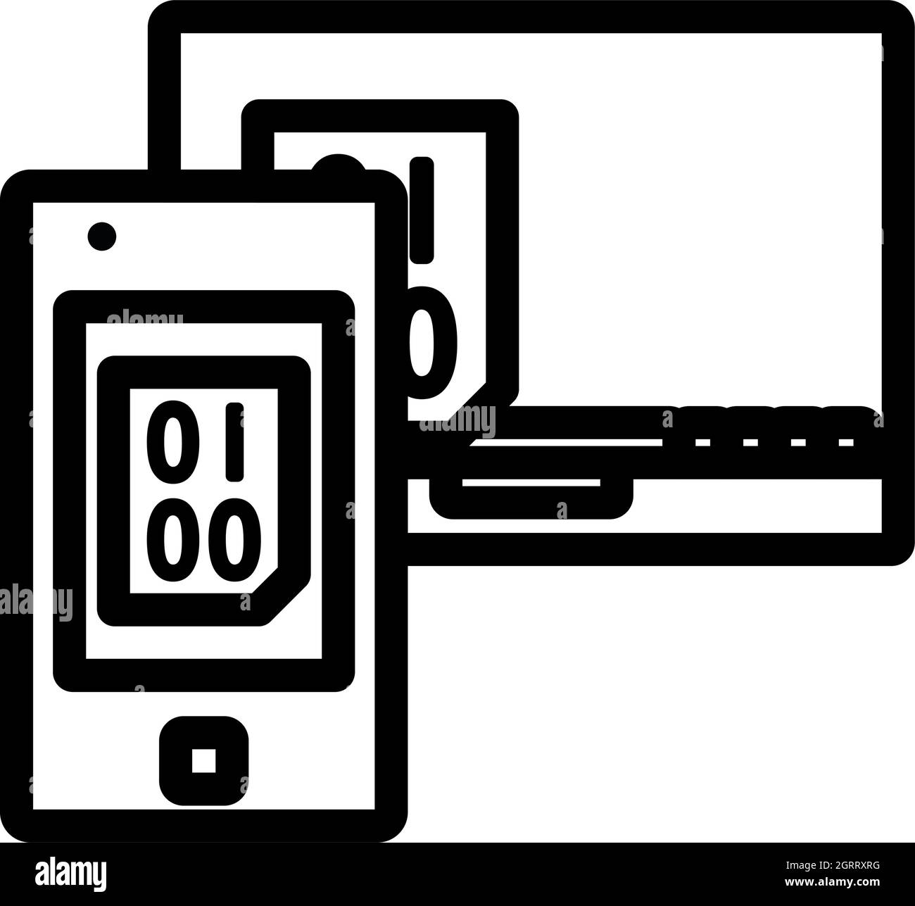 Exchanging technology hi-res stock photography and images - Alamy