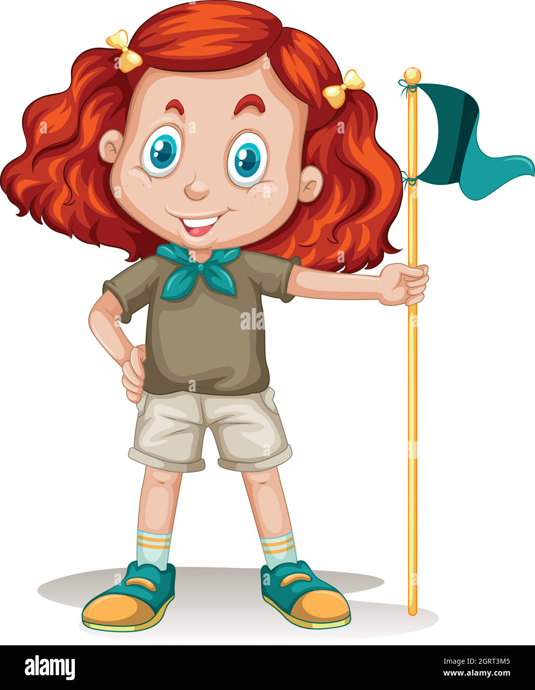 Camping top outfit girl