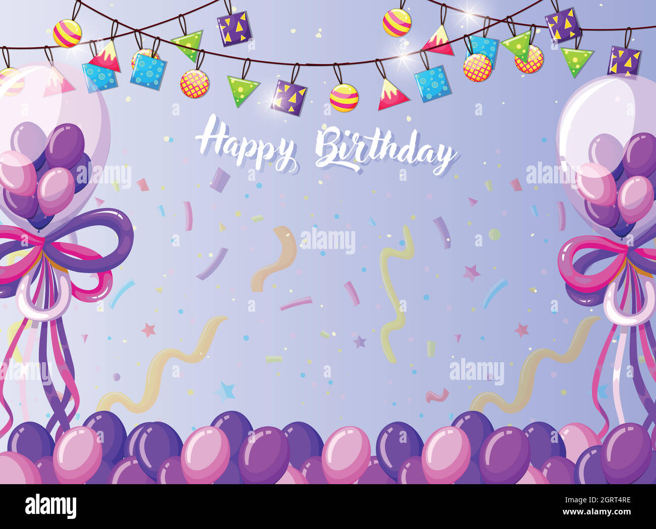 Happy birthday card template Stock Vector Image Art Alamy Happy birthday card template Stock Vector Image Art Alamy