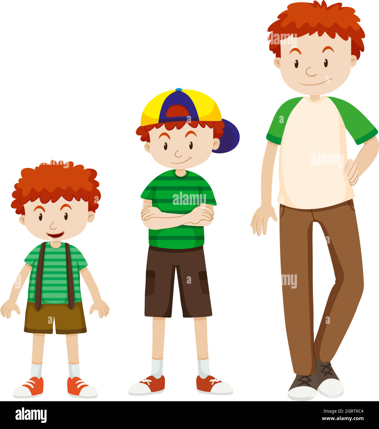 Boy Growing Up Stock Illustrations – 422 Boy Growing Up Stock  Illustrations, Vectors & Clipart - Dreamstime