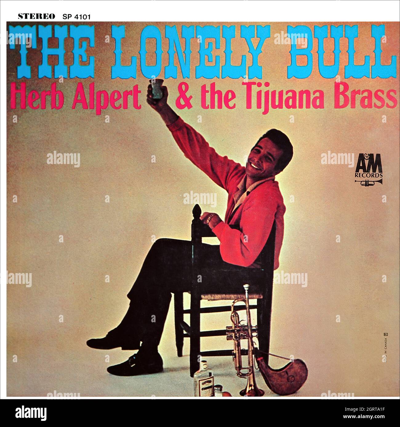 Herb Alpert The Lonely Bull 1962 Vintage Vinyl 33 rpm record Stock