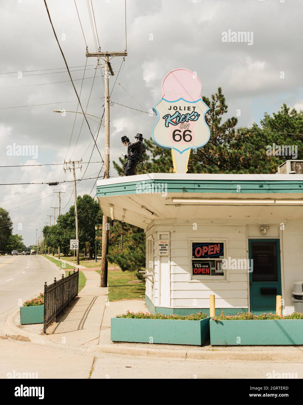 Route 66 ice cream hi-res stock photography and images - Alamy