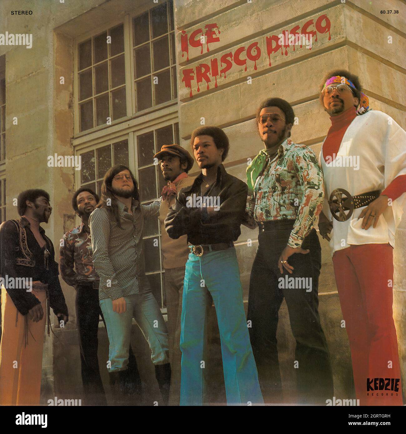 Ice - Frisco Disco - Vintage Vinyl Record Cover Stock Photo - Alamy