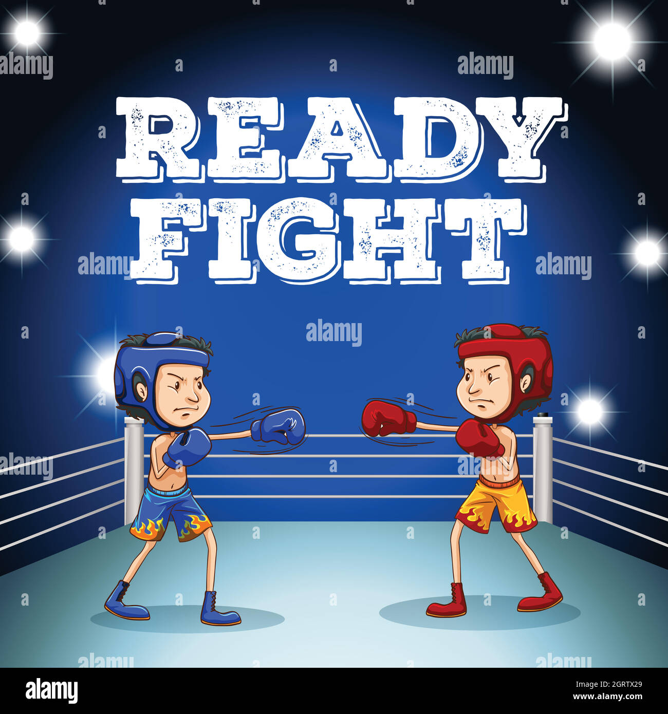 Read to fight design Stock Vector