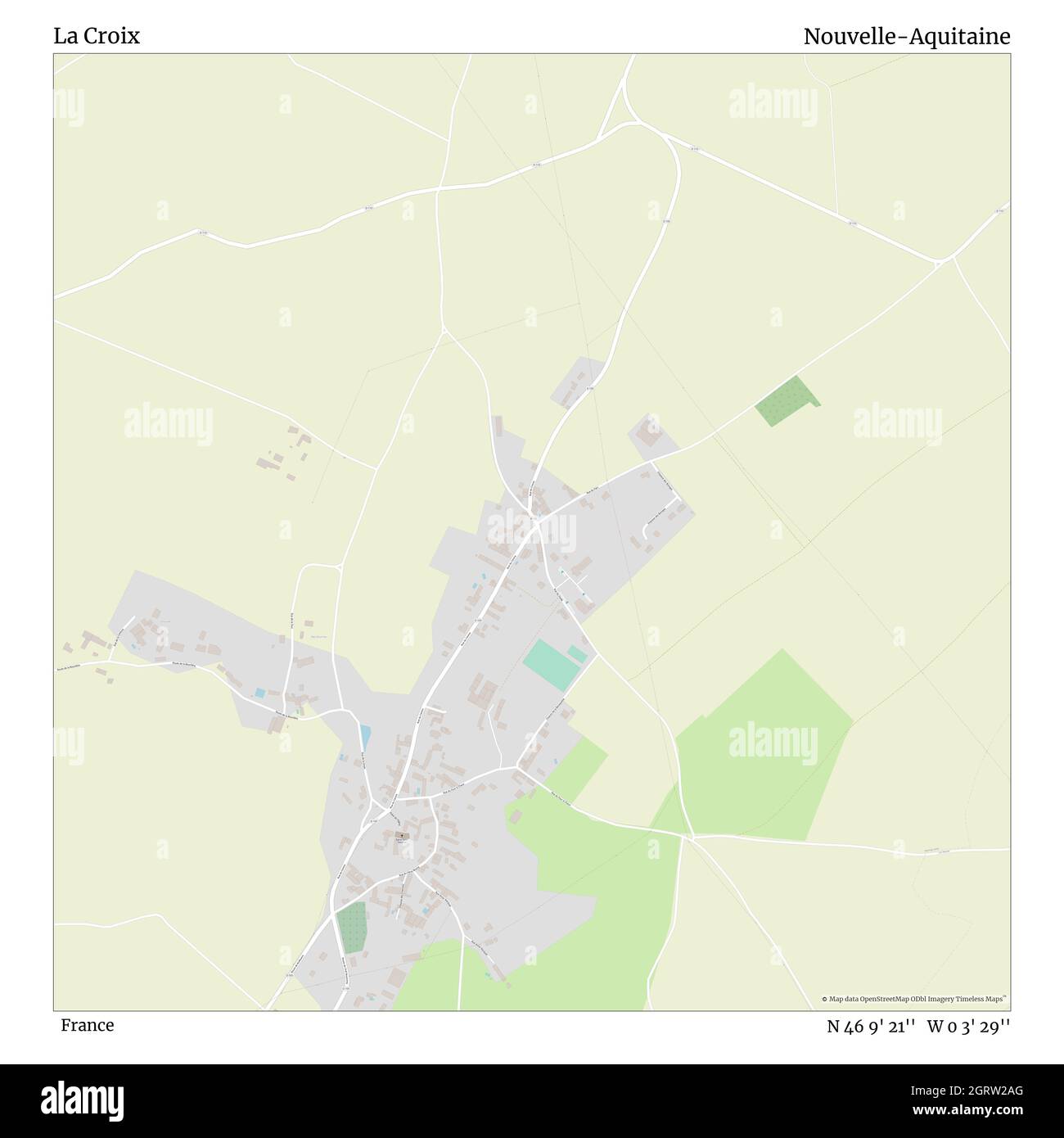 La Croix, , France, NouvelleAquitaine, N 46 9' 21'', W 0 3' 29'', map