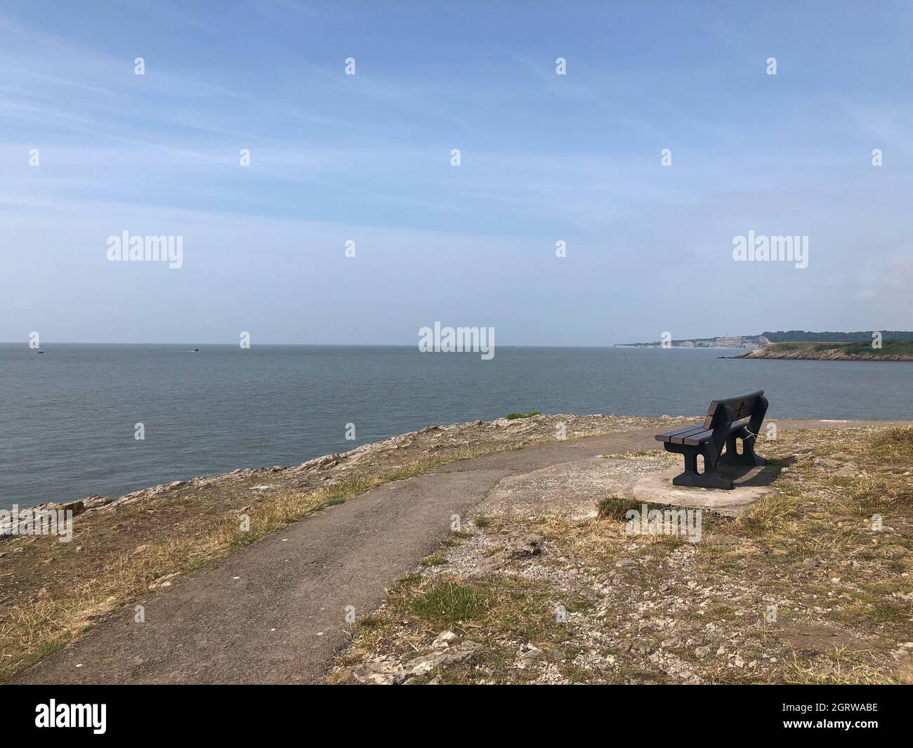 Friars Point Barry Island Stock Photo Alamy