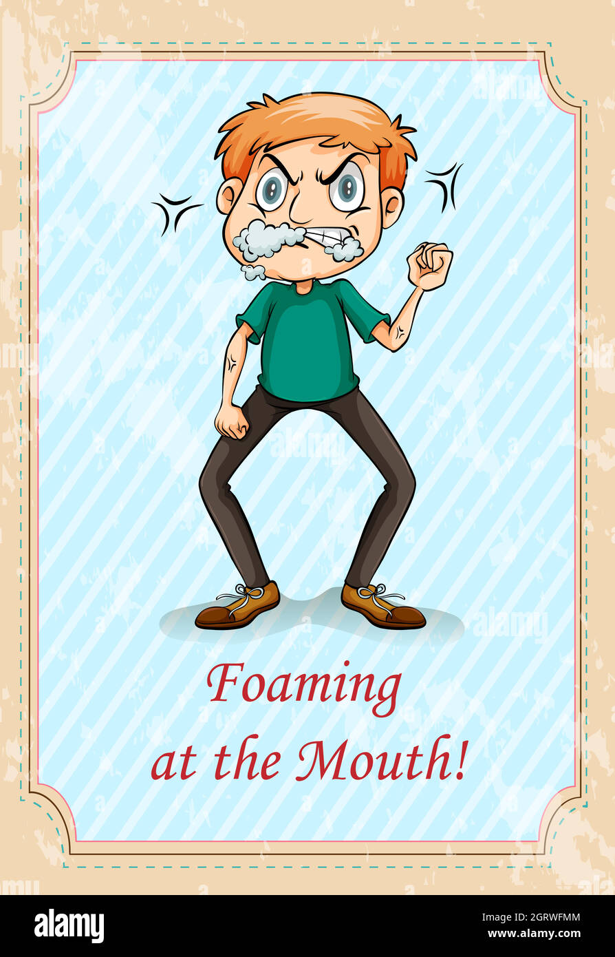 Human Foaming At The Mouth